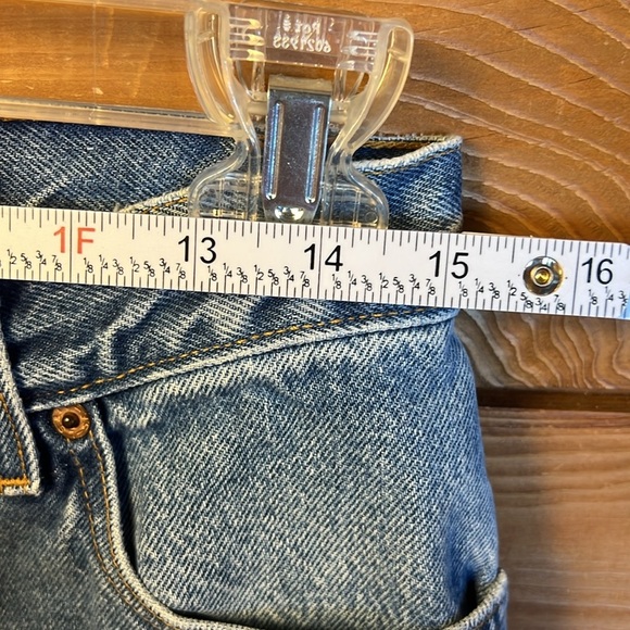 Levi's 550 Women's 12 Relaxed Fit Tapered Leg Blue Jeans streetwear Retro Y2K - Picture 2 of 9